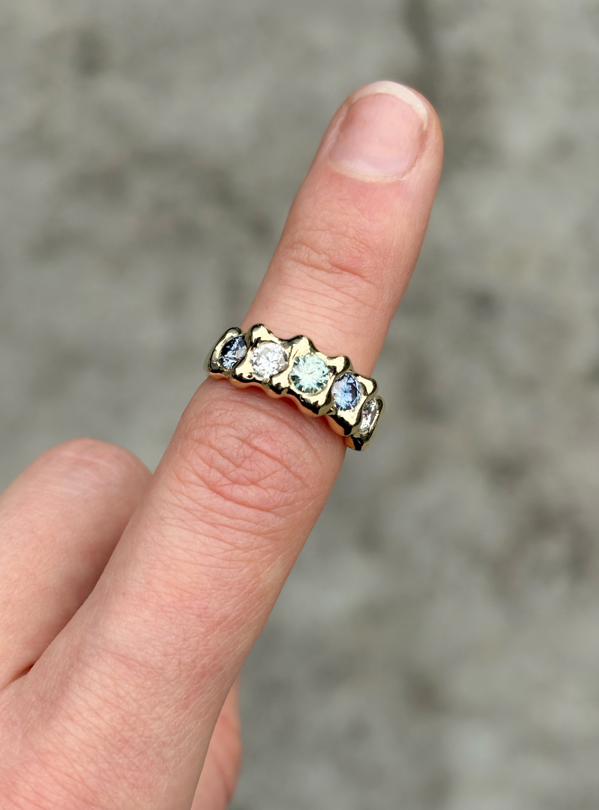 FANCI BAND MIXED GEM