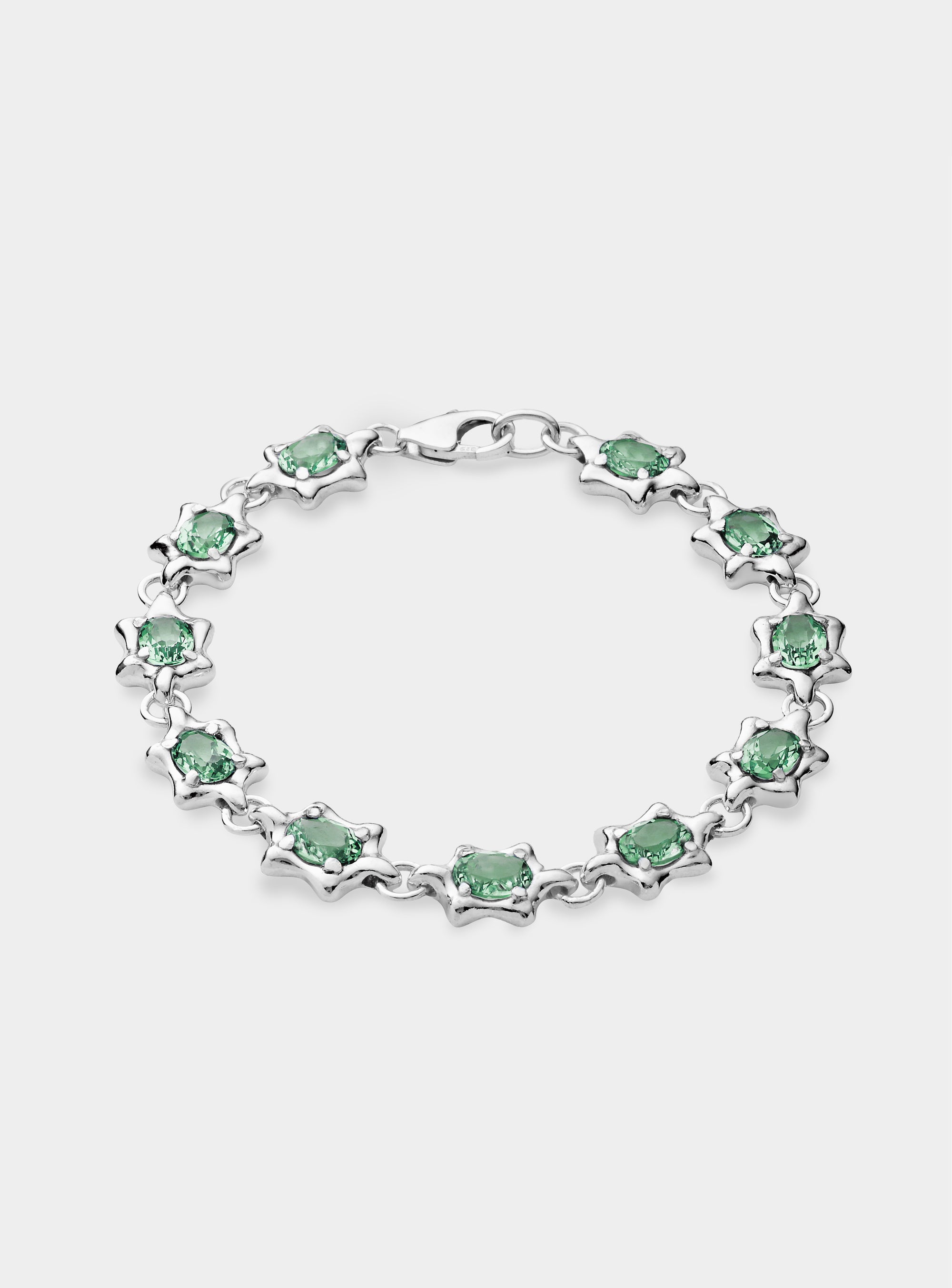 6 POINT GEM BRACELET