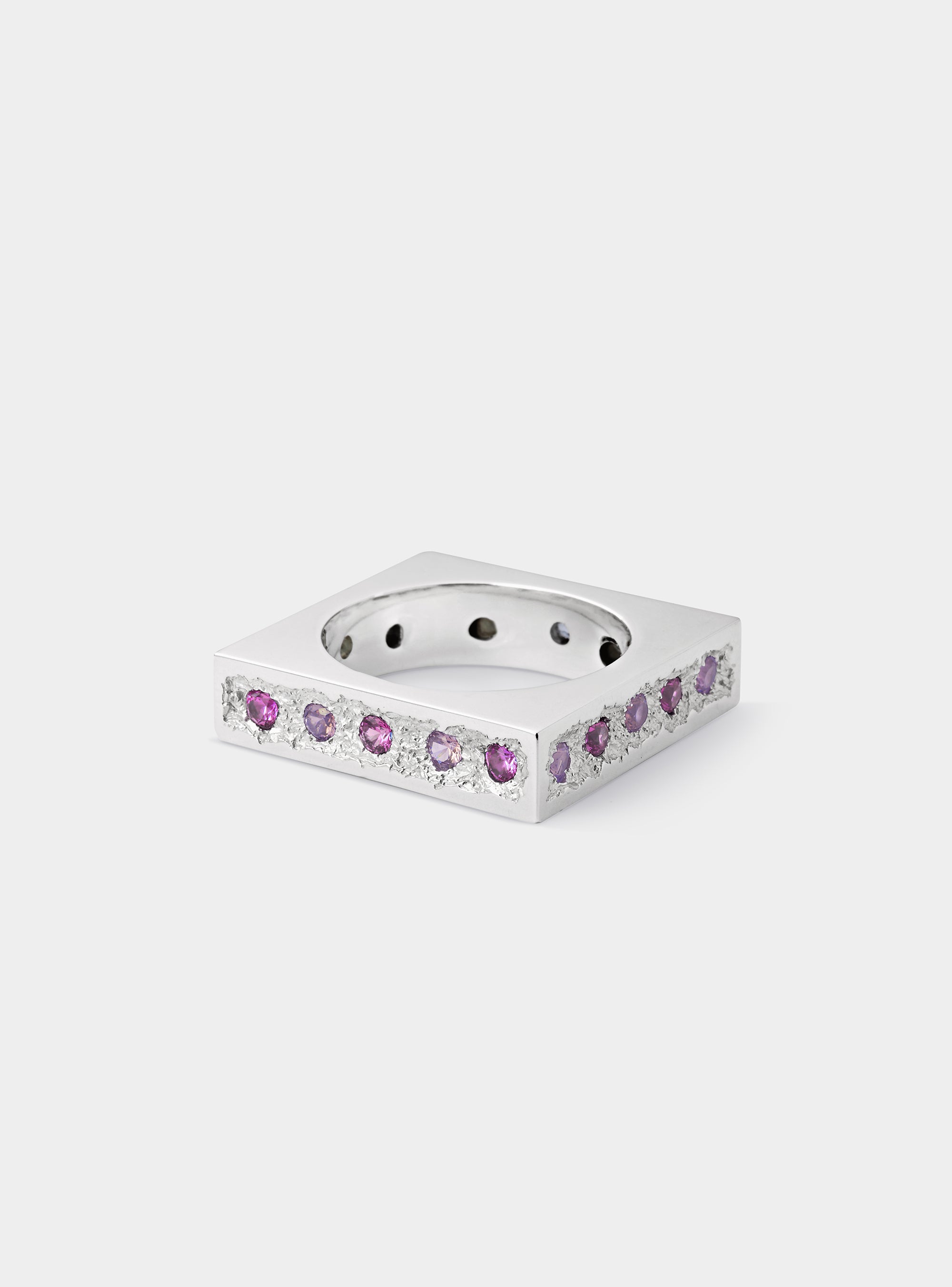 4 CHANNEL RING PINK