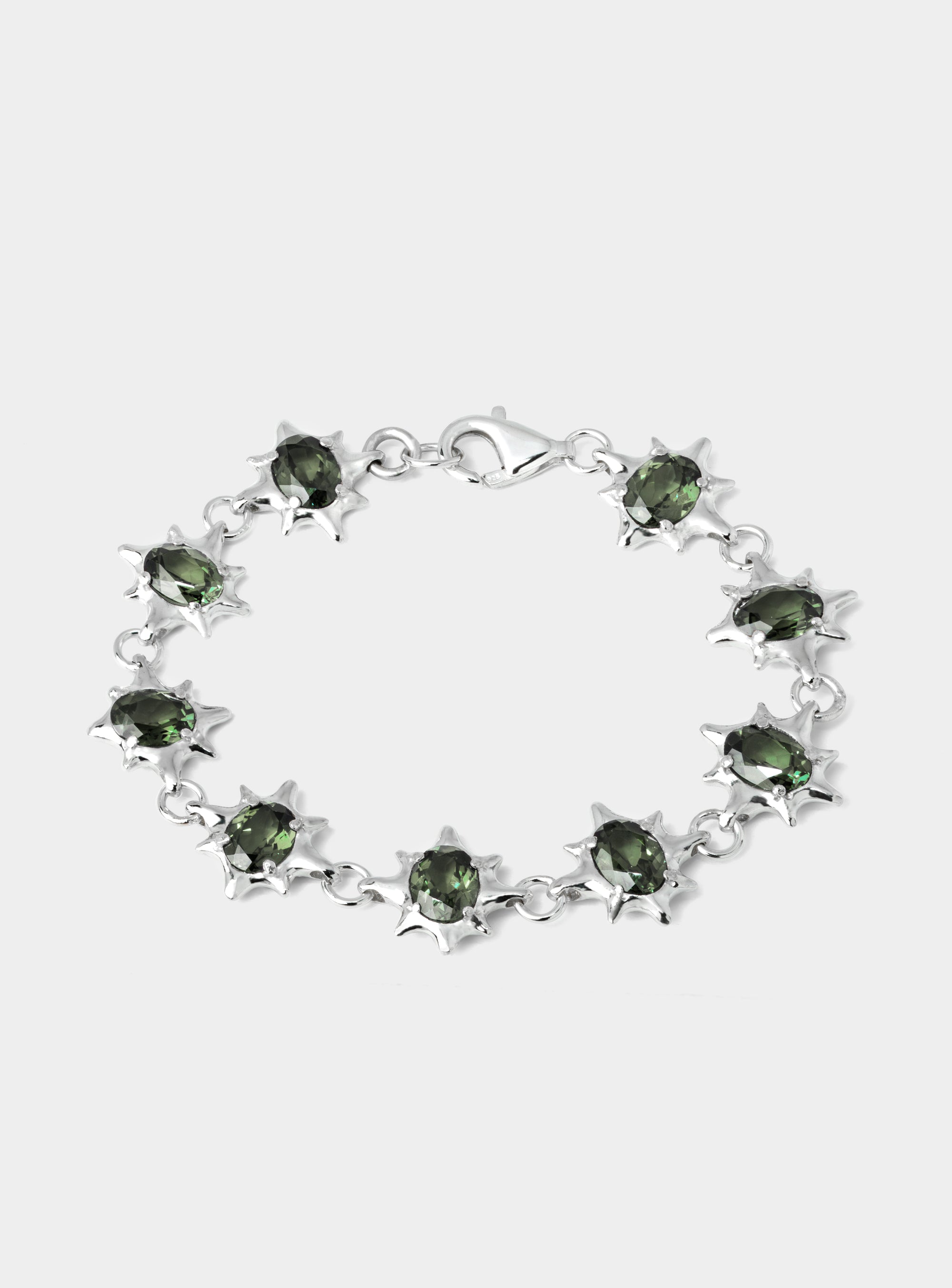8 Point Gem Bracelet