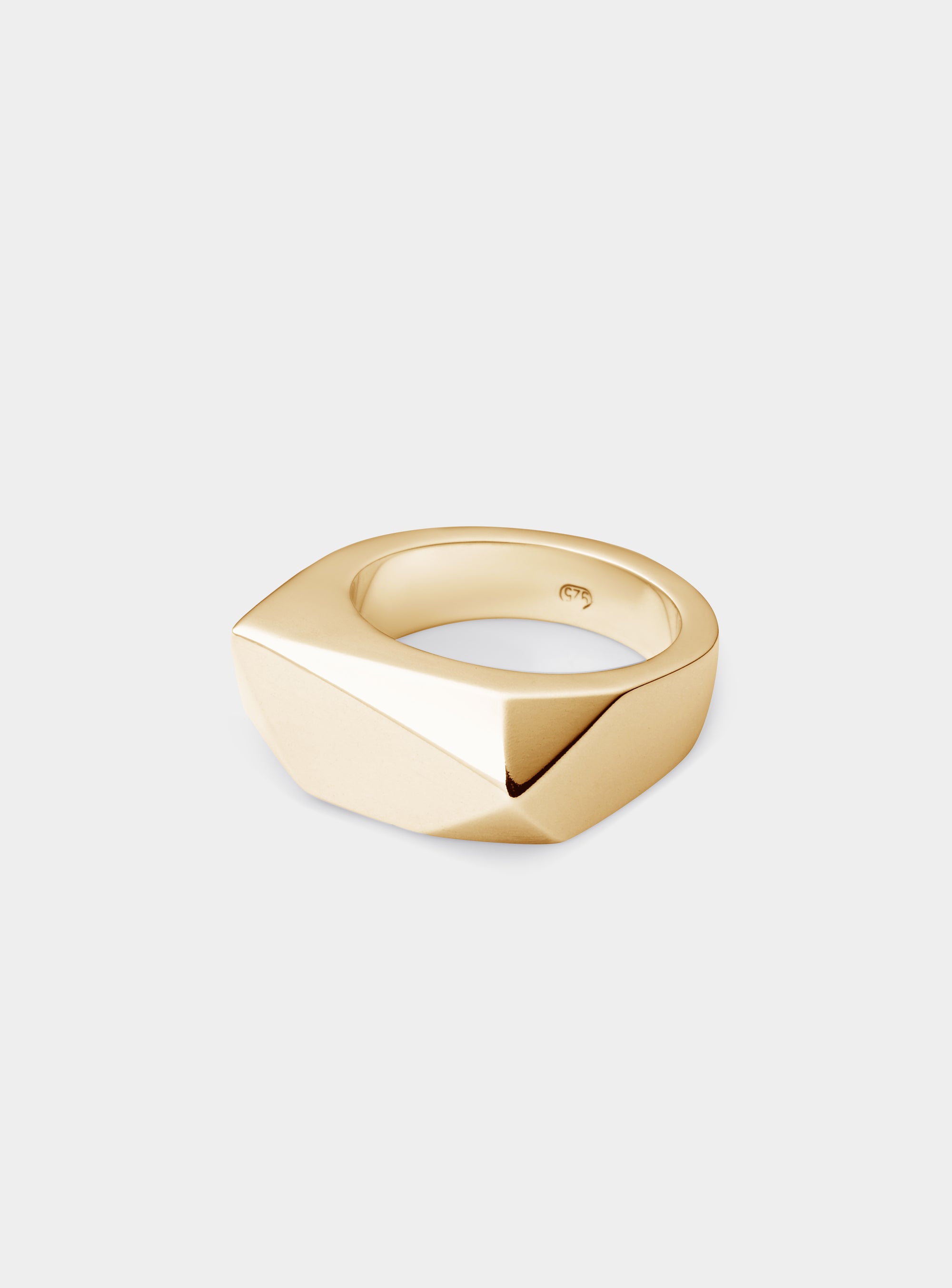 ANGLE RING GOLD