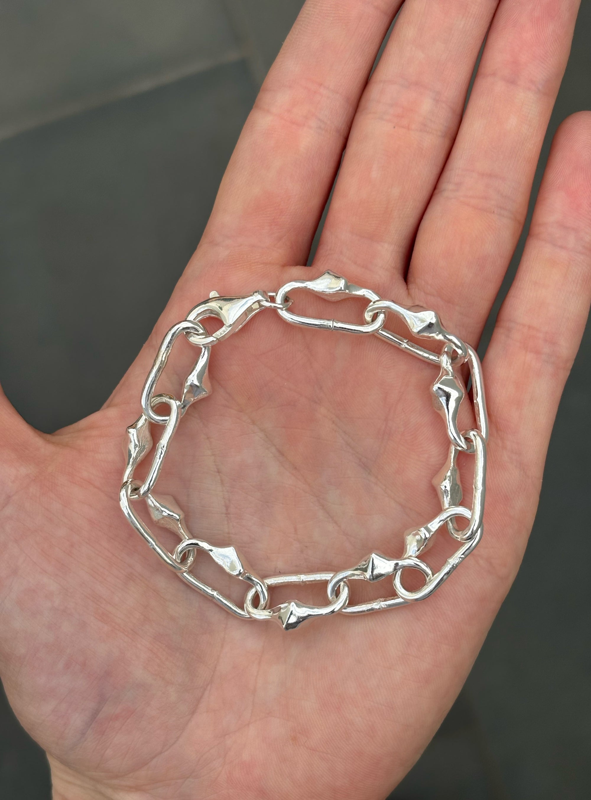 STONE LINK BRACELET