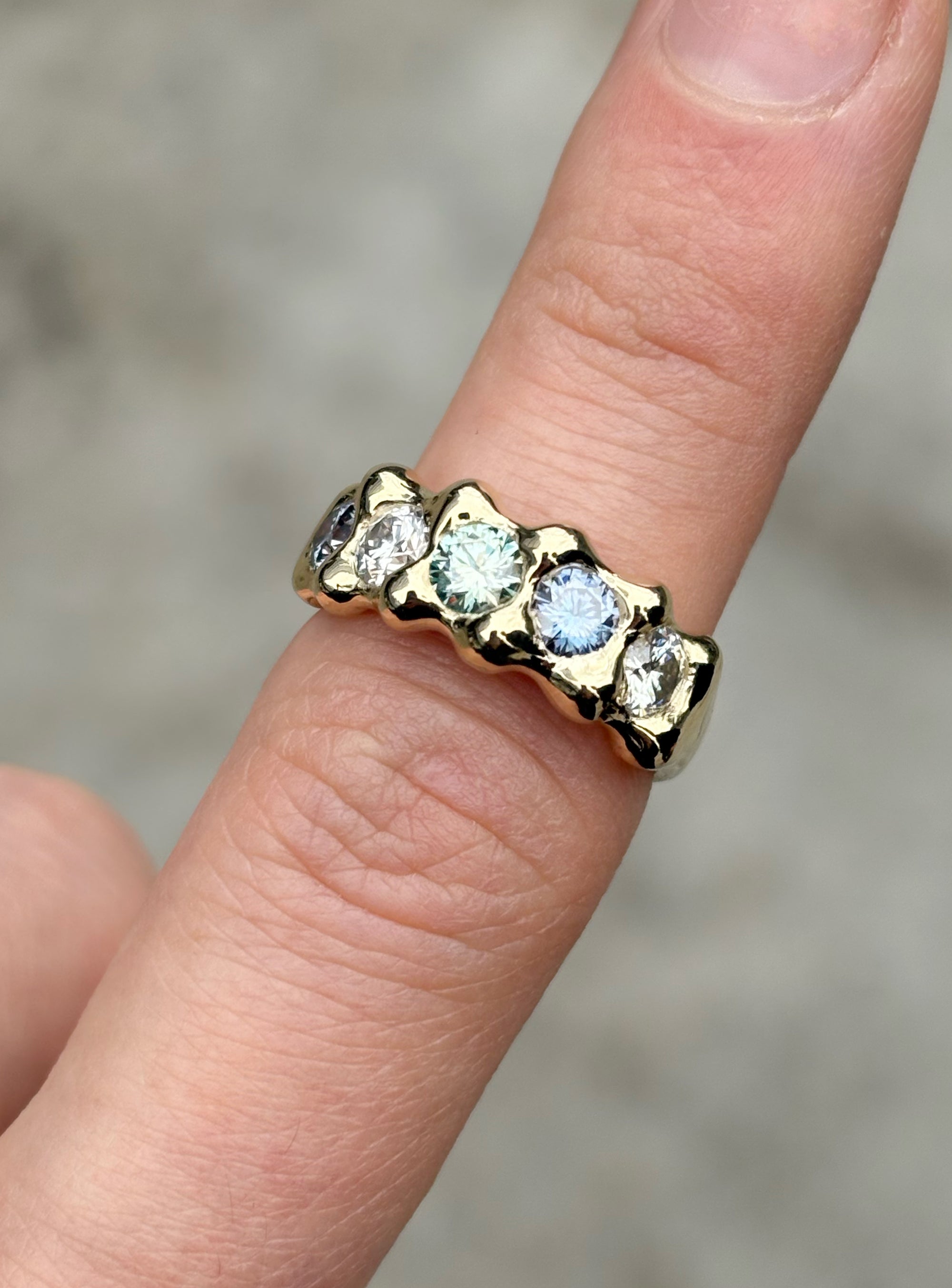 FANCI BAND MIXED GEM