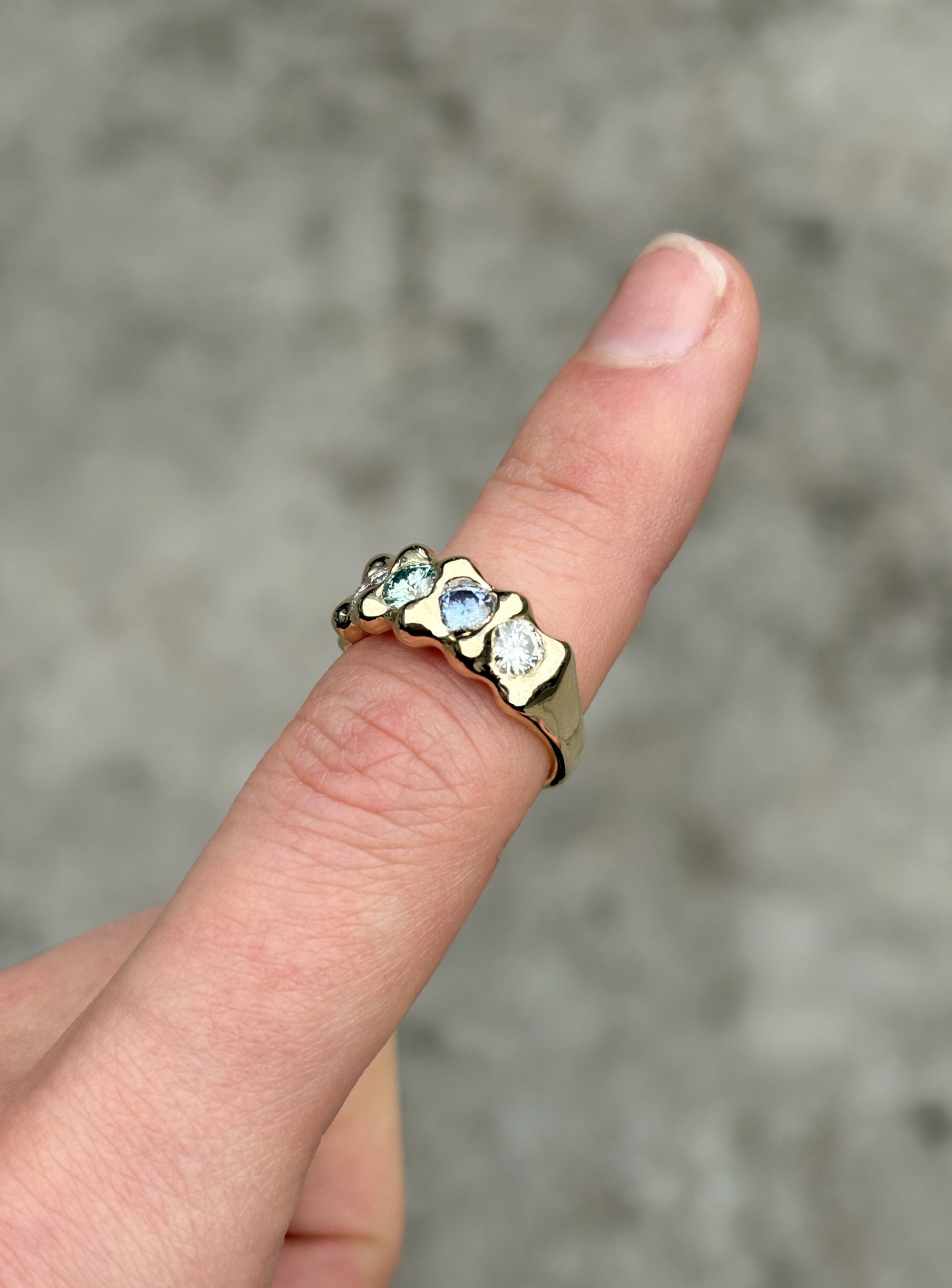 FANCI BAND MIXED GEM