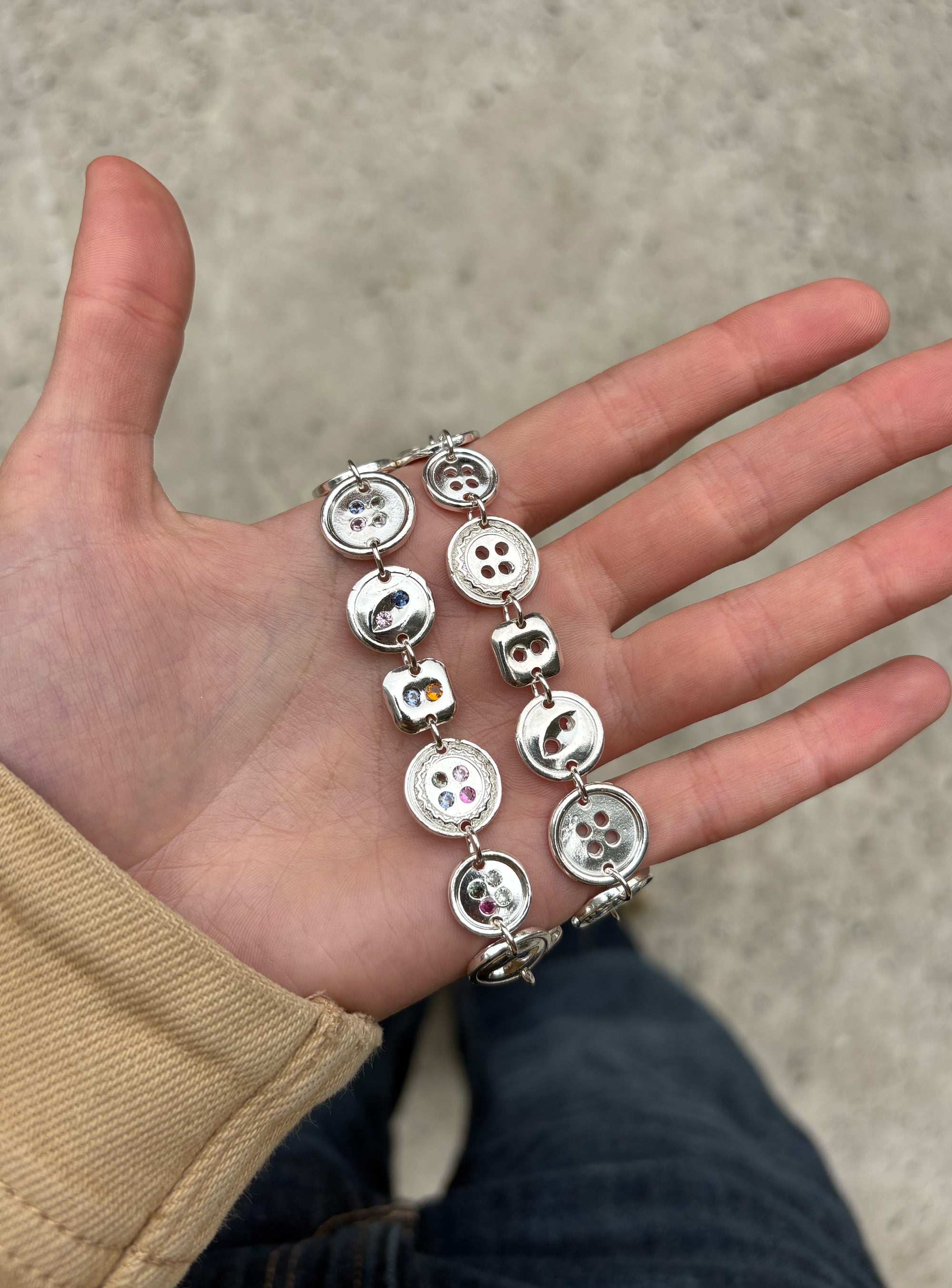 Button Bracelet