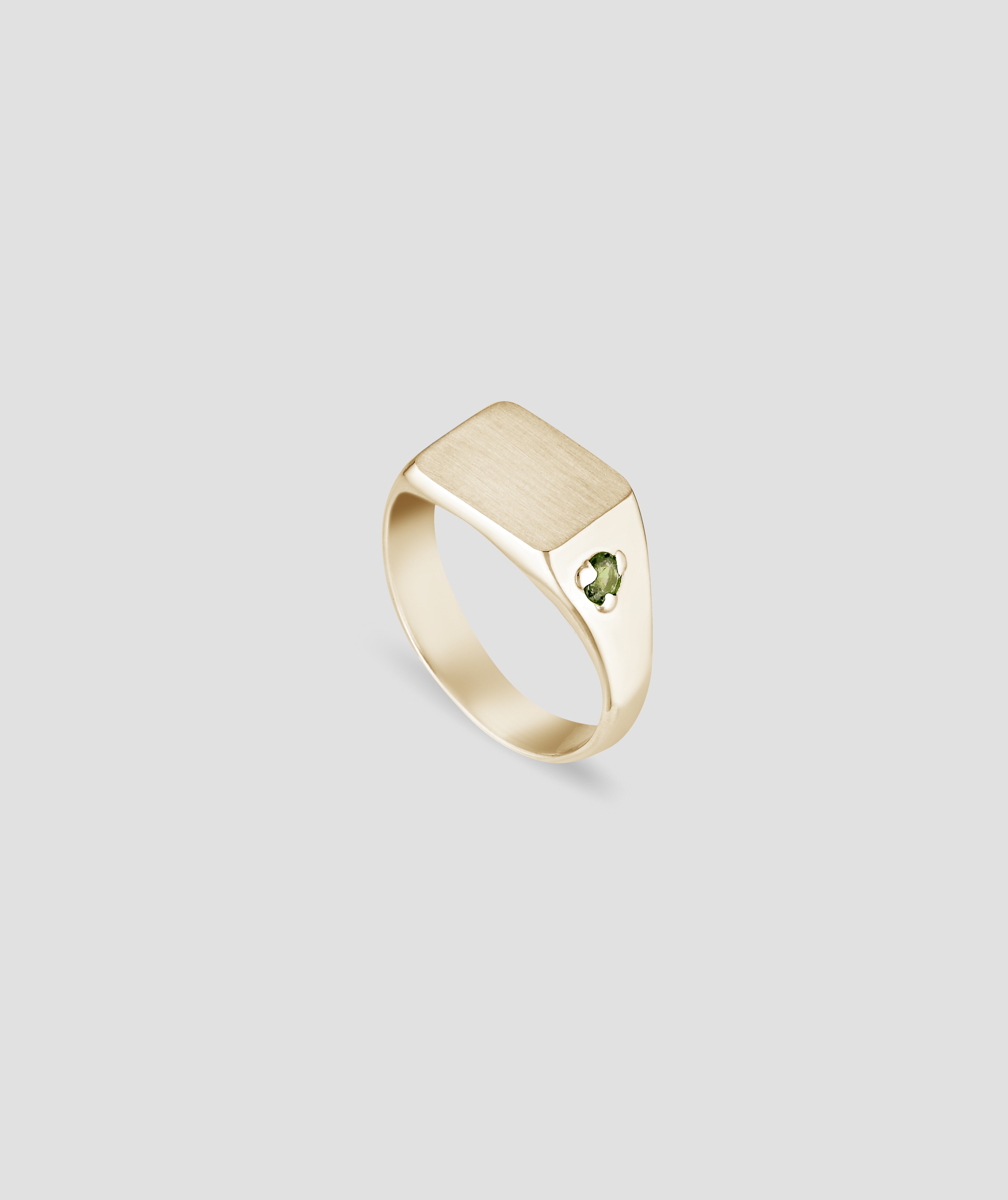 Green tourmaline hot sale gold ring