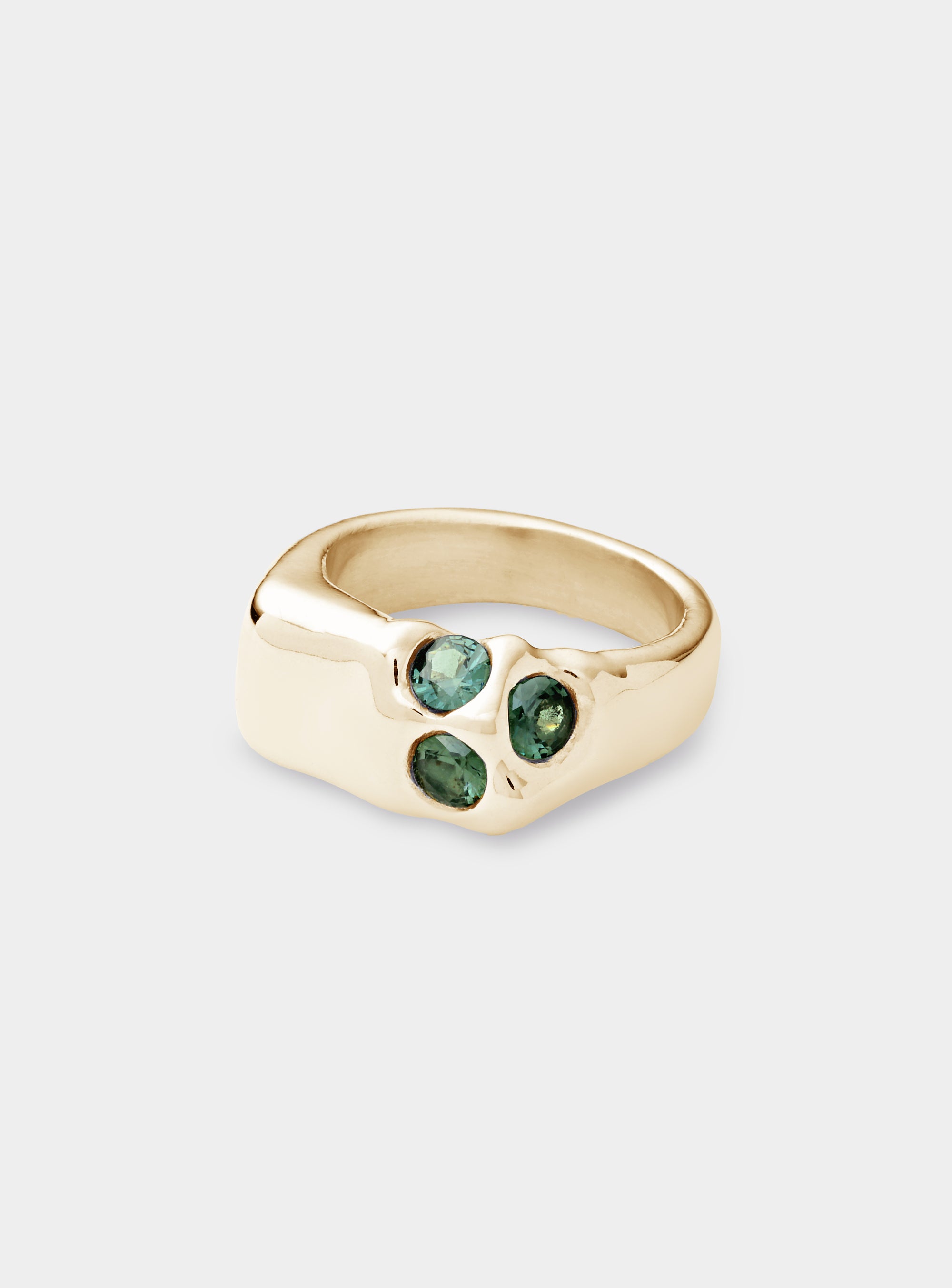 MELTED SIGNET GOLD