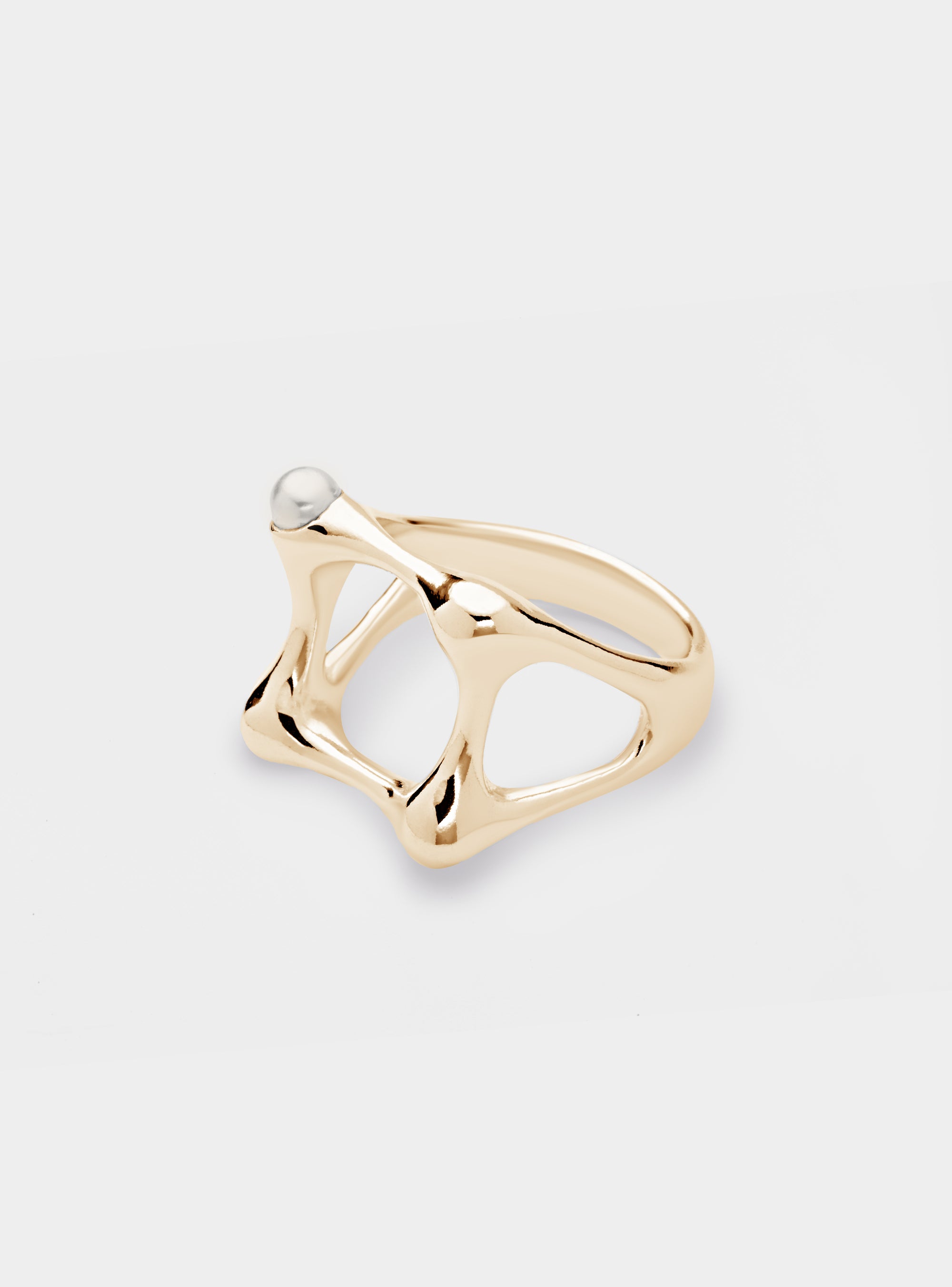 PEARL RING GOLD