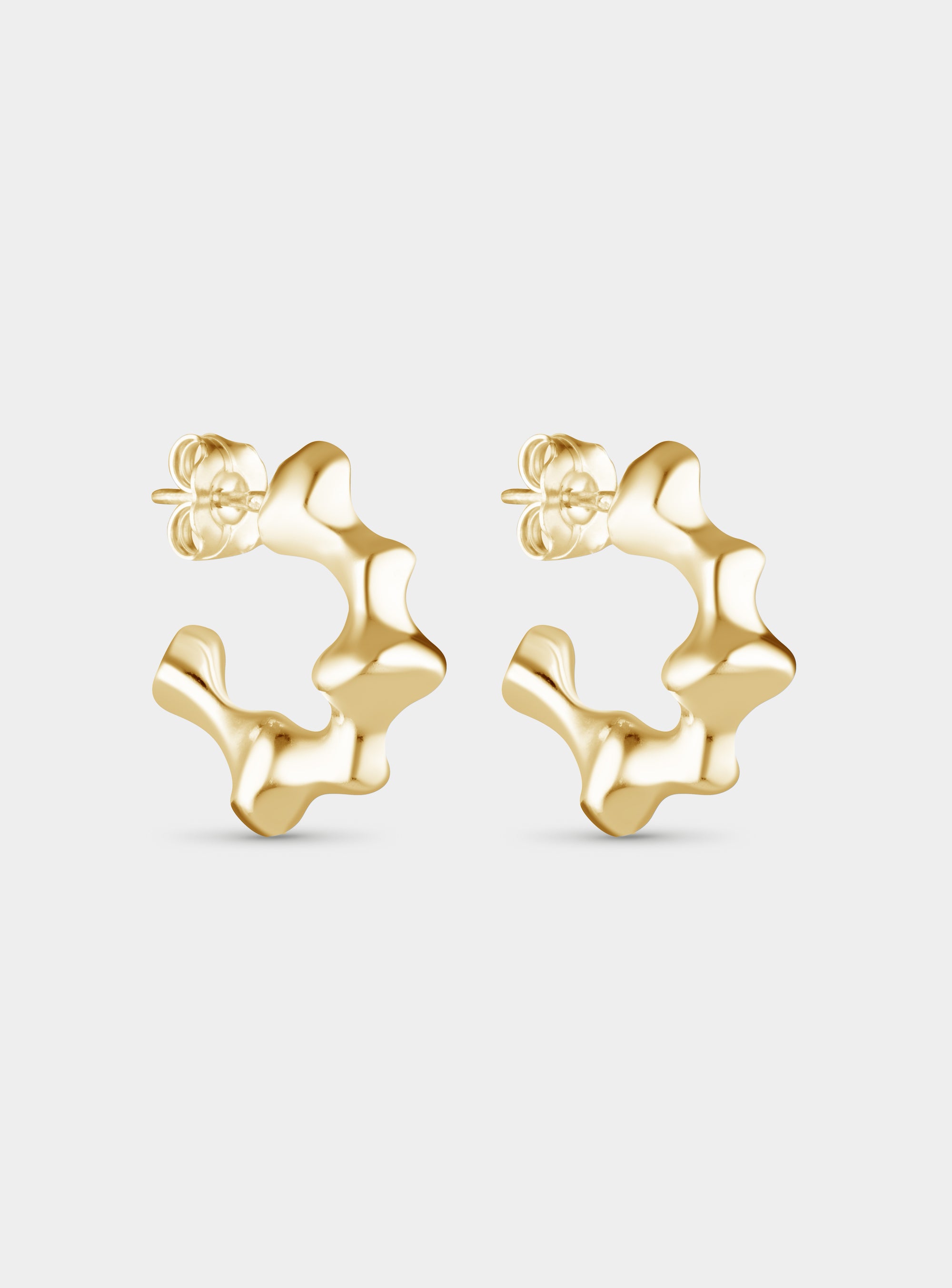 STONE STUD(S) GOLD